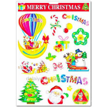 christmas wall sticker for kids room decoration